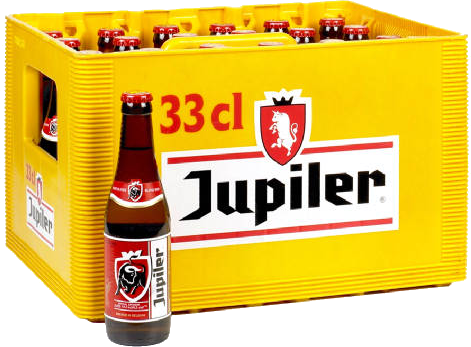 Jupiler krat 24 flesjes 0,33 liter Jupiler krat 24 flesjes 0,33 liter
